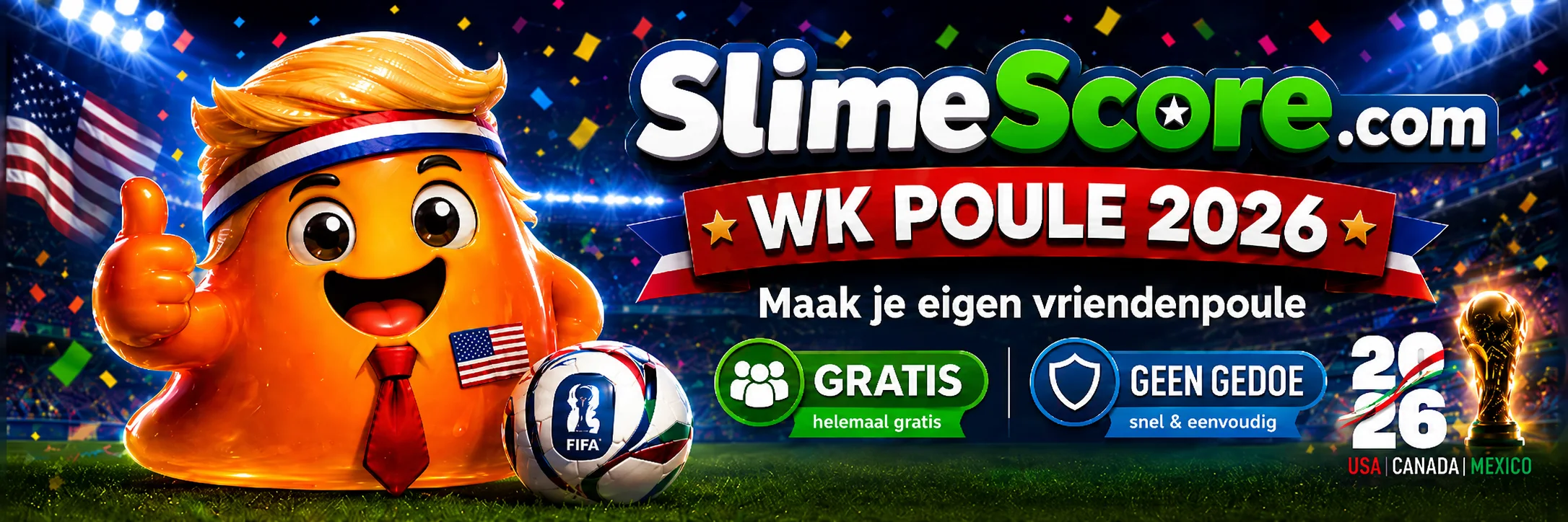 SlimeScore.com WK Poule 2026